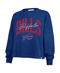 '47 Brand Women's Royal Buffalo Bills Plus Muse Sydney Long Sleeve T-Shirt