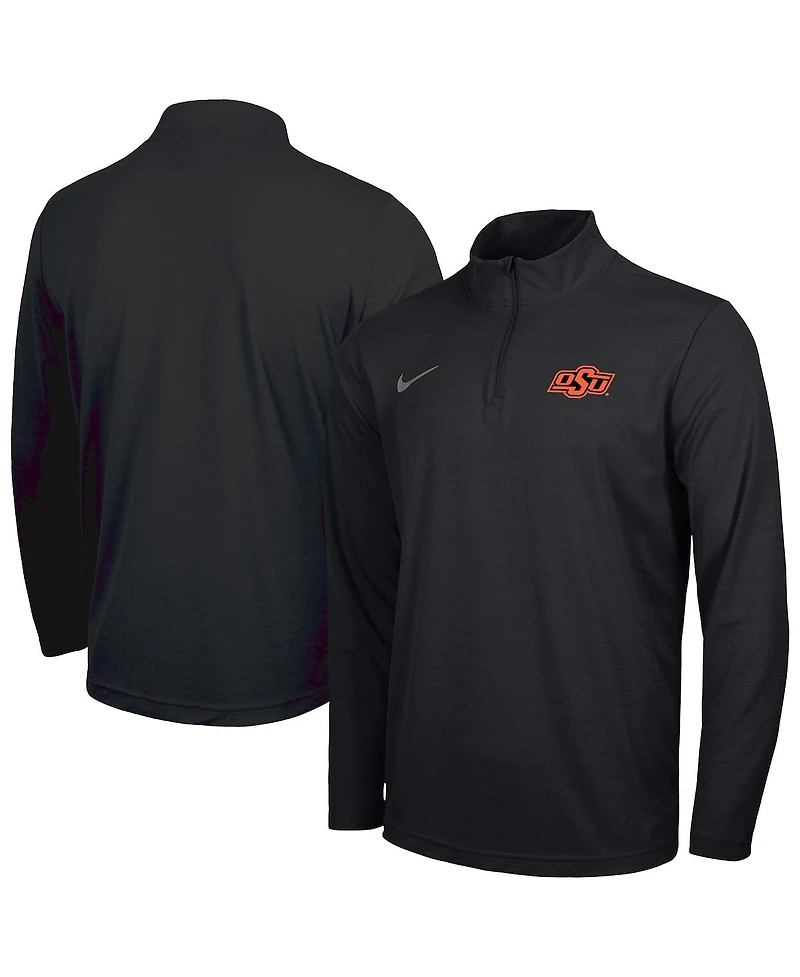 Nike Men's Black Oklahoma State Cowboys Intensity Performance Quarter-Zip Pullover Sweatshirt