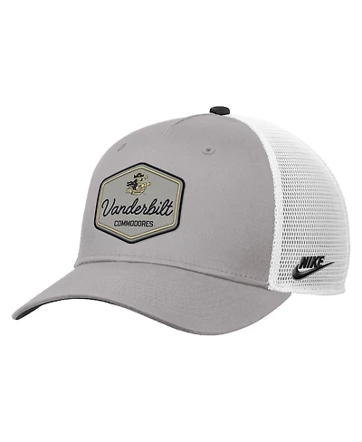 Nike Men's Pewter Vanderbilt Commodores Rise Adjustable Trucker Hat