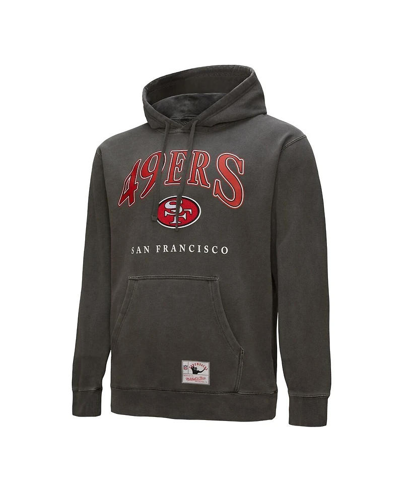 Mitchell & Ness Men's Gray San Francisco 49ers Slot Pullover Hoodie