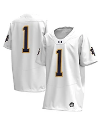 Under Armour Big Boys and Girls White Notre Dame Fighting Irish Replica Football Jersey