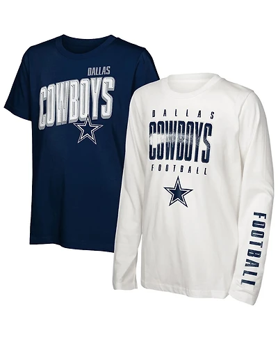 Outerstuff Preschool Dallas Cowboys the Mix Combo T-Shirt Set