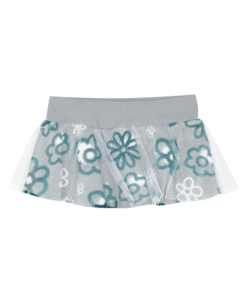 Outerstuff Girls Baby Boys and 2-Piece Philadelphia Eagles My Team Rocks Bodysuit Skirt Set