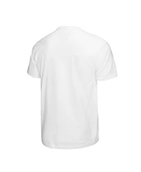 Mitchell & Ness Men's Allen Iverson White Philadelphia 76ers Hardwood Classics Commemorative Player Collage T-Shirt