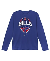 Nike Toddler Royal Buffalo Bills Primetime Legend Icon Long Sleeve Performance T-Shirt