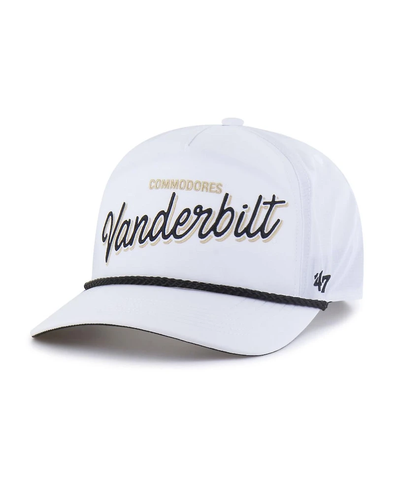 '47 Brand Men's White Vanderbilt Commodores Fairway Hitch Adjustable Hat