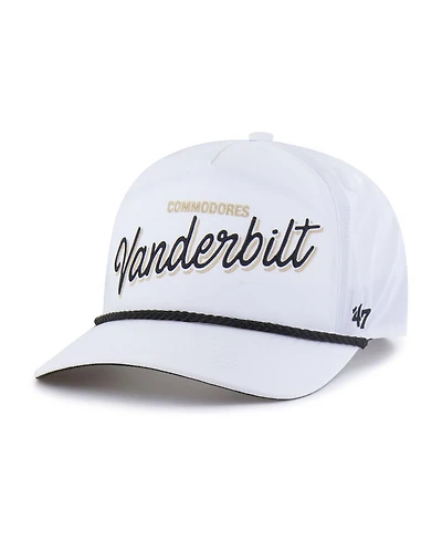 '47 Brand Men's White Vanderbilt Commodores Fairway Hitch Adjustable Hat