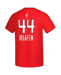 Nike Big Boys and Girls Kiki Iriafen Red Washington Mystics Explorer Edition Name Number T-Shirt
