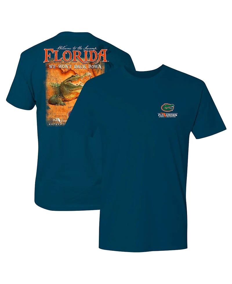 FLoGrown Men's Royal Florida Gators Florida We Won't Back Down T-Shirt