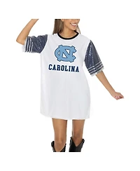 Gameday Couture Women's White North Carolina Tar Heels Full Sequin Jersey Dress