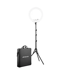 Westcott Bi Color Led Ring Light Kit With Batteries Stand Extra Light Stand