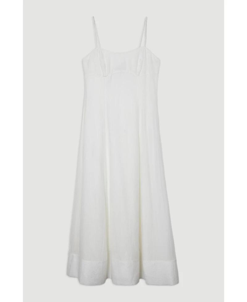 Karen Millen Women's Strappy Woven Midi Dress