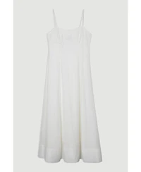 Karen Millen Women's Strappy Woven Midi Dress