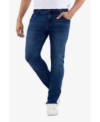 Xray Men's Slim Fit Silicone Back Pocket Jeans