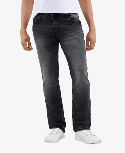 Xray Men's Slim Fit Silicone Back Pocket Jeans