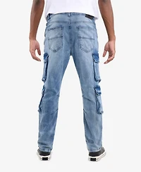 Xray Men's Straight Fit Cargo Jeans