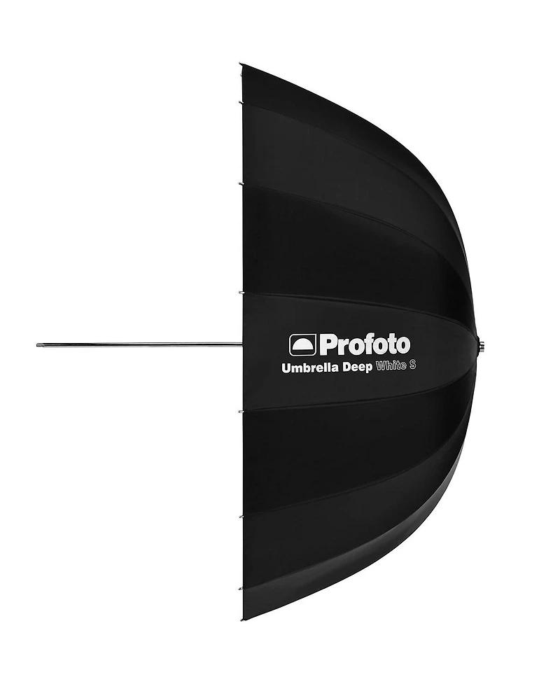 Profoto Deep and Parabolic 33" Umbrella, Small, White