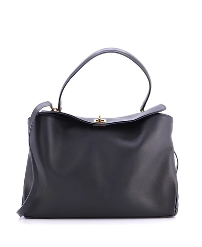 Pre-Owned Balenciaga Medium Rodeo Shoulder Bag Leather