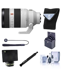 Sony Fe 50-150mm f/2 Gm Lens, Bundle with 19" Lens Wrap, 95mm Filter Kit, Flex Shade, Lens Pen Lens Cleaner, Cleaning Kit, Lens Cap Tether