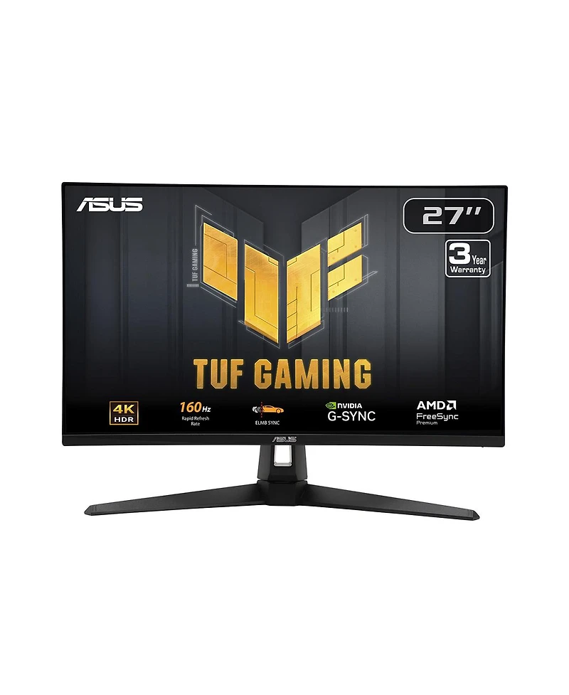 Asus Tuf Gaming VG27UQ1A 27" 16:9 4K Ultra Hd 160Hz Ips Led Hdr Gaming Monitor, Black