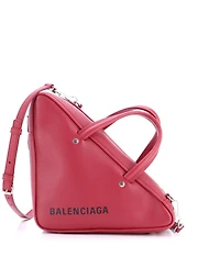 Pre-Owned Balenciaga Small Triangle Duffle Bag Leather