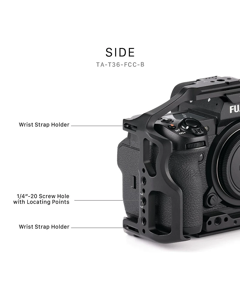 Tilta Full Camera Cage for Fujifilm X-H2S/X-H2 Basic Kit, Black