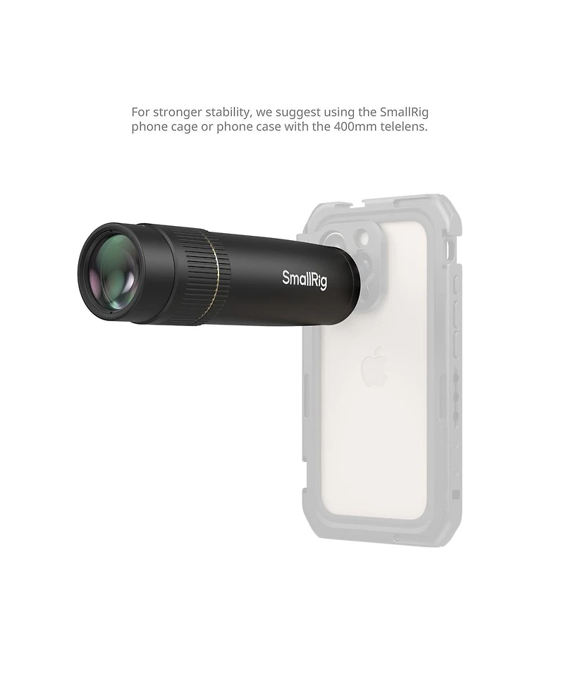 SmallRig 4737 Telephoto Lens for Mobile Phone, T-Mount