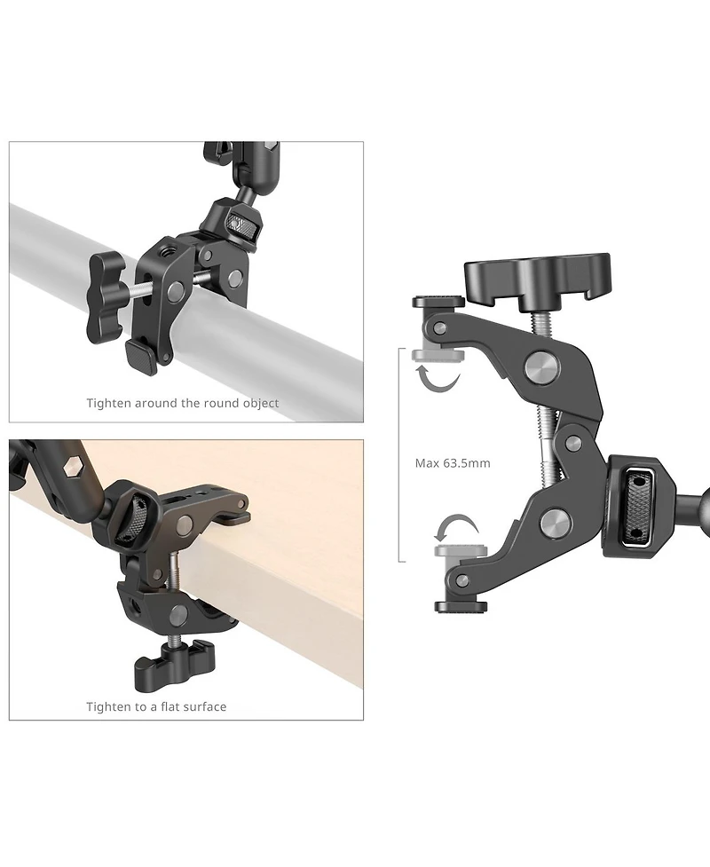 SmallRig Desktop Shooting Magic Arm with Crab Clamp Kit