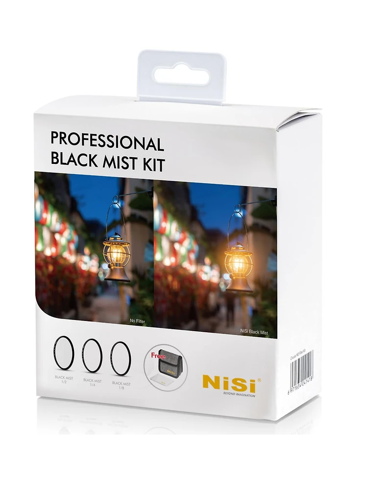 NiSi 95mm Professional Black Mist Filter Kit with 1/2, 1/4, 1/8 Filters and Case