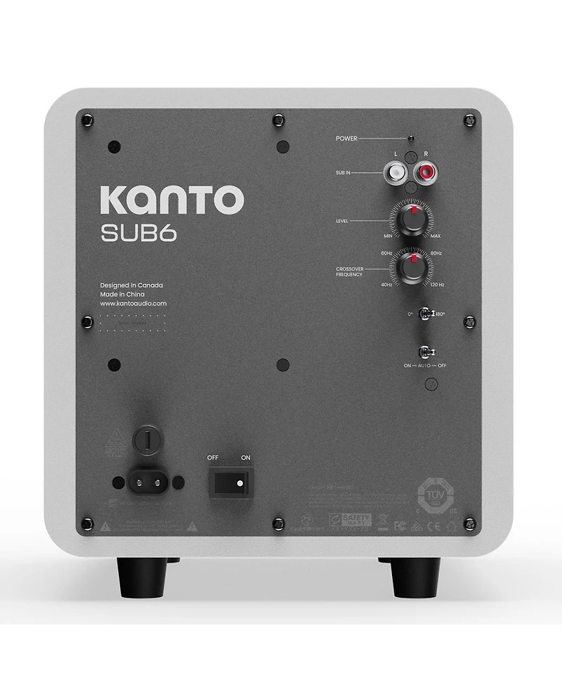 Kanto SUB6 6 In Sealed Powered Subwoofer