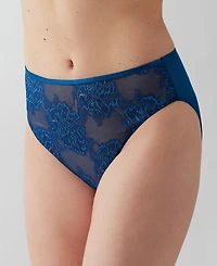 Wacoal Women's Full Bloom Sheer Mesh Hi-cut Brief