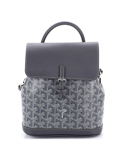 Pre-Owned Goyard Mini Alpin Backpack Coated Canvas