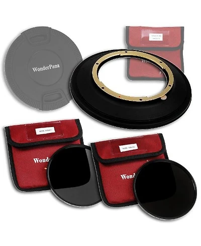 Fotodiox WonderPana 145 Neutral Density (ND) Kit for Canon 17mm Ts-e Super Wide Tilt/Shift f/4L (Full Frame 35mm), Includes 145mm Filter Holder, Lens