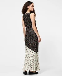 French Connection Women's Julia Ditsy Bloom Sleeveless Maxi Dress