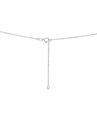 Diamond Circle Pendant Necklace (1/2 ct. t.w.) in 10K White Gold