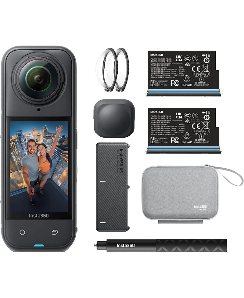 Insta360 X5 8K 360 Action Camera Essentials Bundle