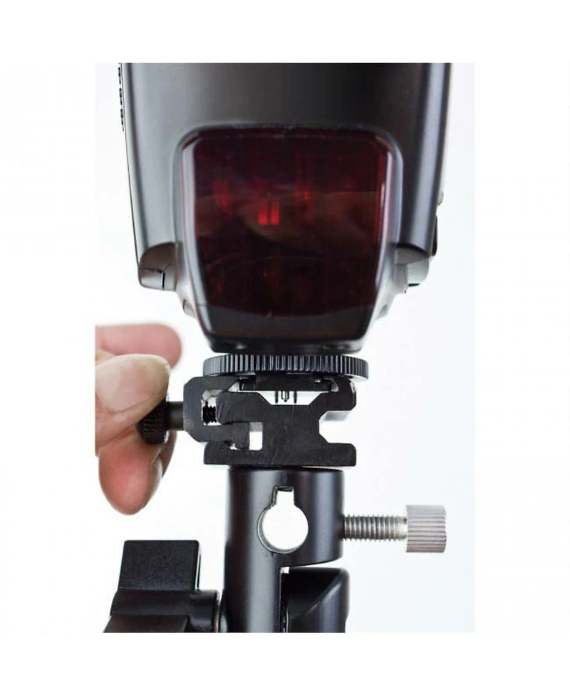 Westcott Metal Adjustable Shoe Mount Umbrella Bracket