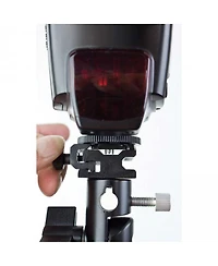 Westcott Metal Adjustable Shoe Mount Umbrella Bracket