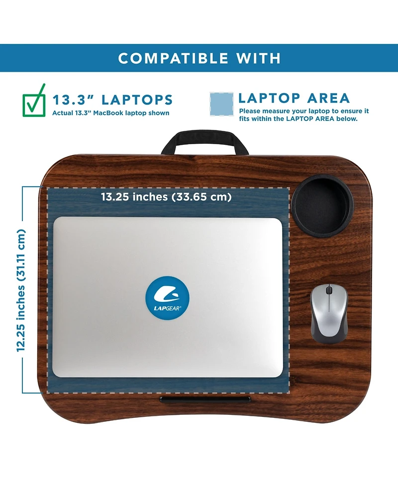 Lapgear Cupholder Lap Desk