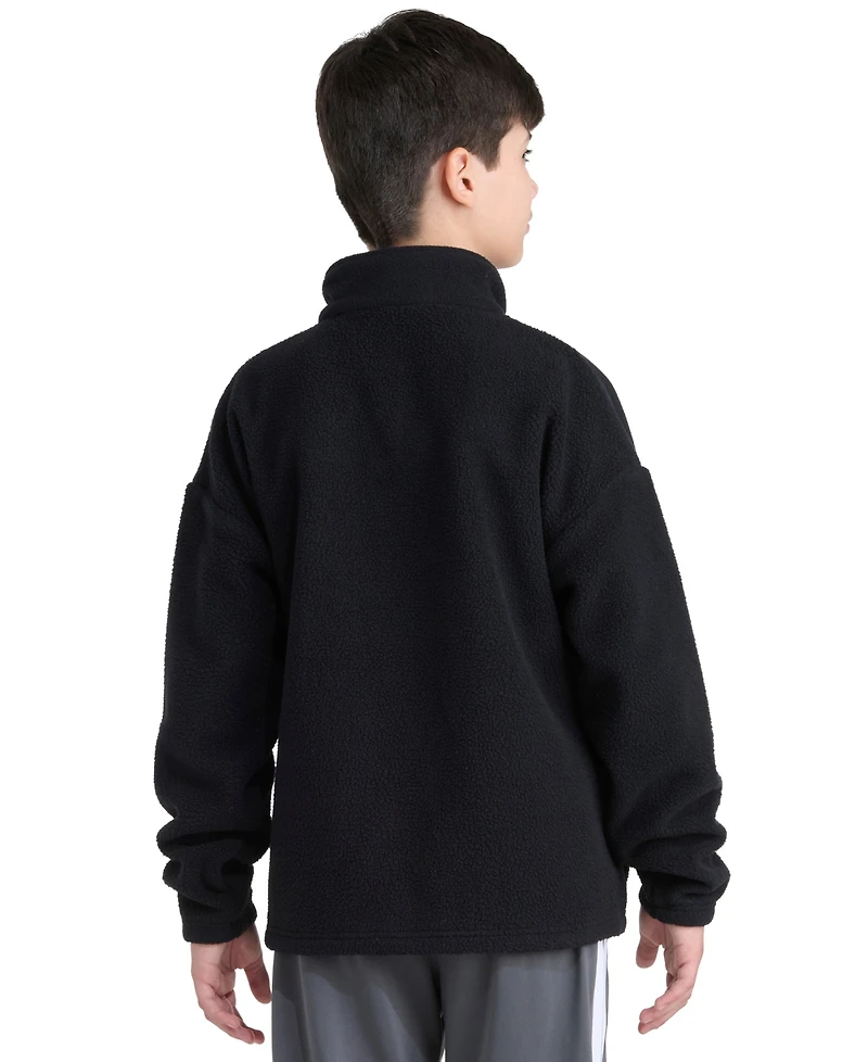 Adidas Big Boys Long Sleeve Winterized Hoodie