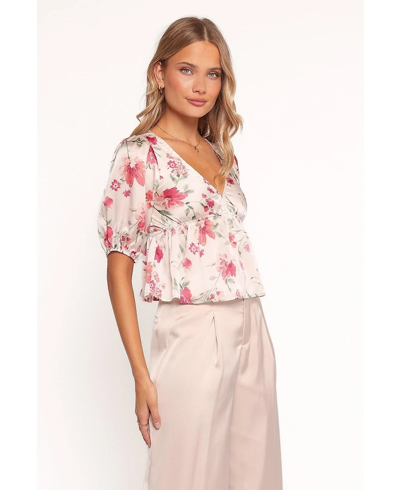 Petal and Pup Women's Tove Top - Cameo Floral Xl