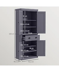 Versatile Compact Kitchen Storage Cabinet to Organize and Maximize Kitchen Space Efficiently