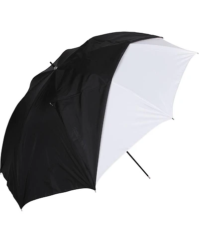 Westcott 2012 32" White Satin Umbrella with Removable Black Cover