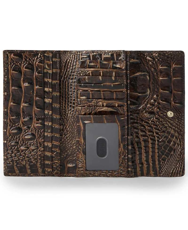 Brahmin Cordelia Embossed Leather Wallet