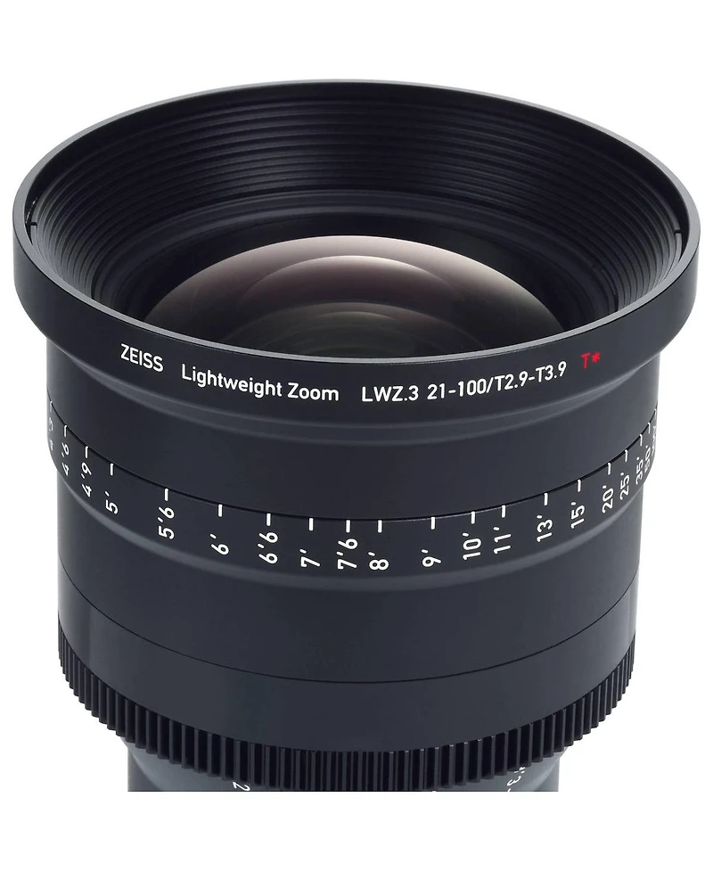 Zeiss Lwz.3 21-100mm T2.9-3.9 T Lightweight Zoom Lens for Sony E, Meter