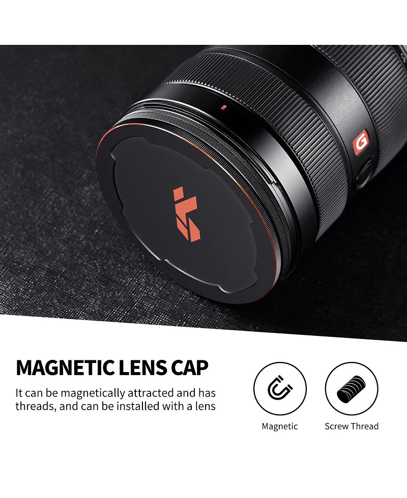 K&F Concept 72mm Nano-x 1/4 Black Soft Diffusion Magnetic Filter