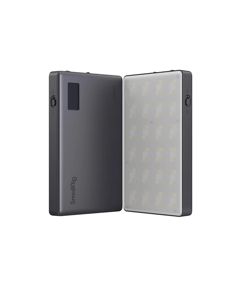 SmallRig RM120 Battery Powered Rgb Video Light, Dark Gray