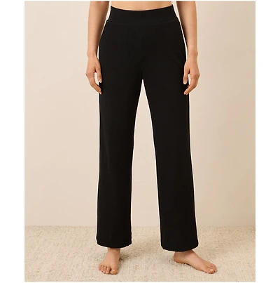 Pact Women's Dream Rib Wide Leg Lounge Pant