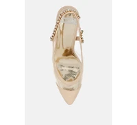 Yaga Stiletto Heel Slingback Sandals Women