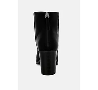 Warley Block Heel Ankle Boots Women